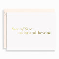 Lots Of Love Wedding Card