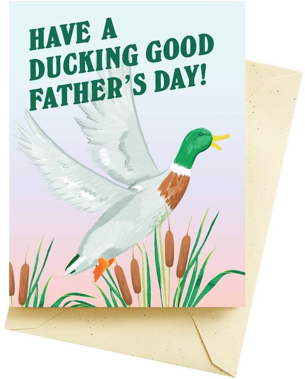 Ducking Great Dad Father's Day Card