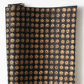 Black Abstract Batik Handmade Paper