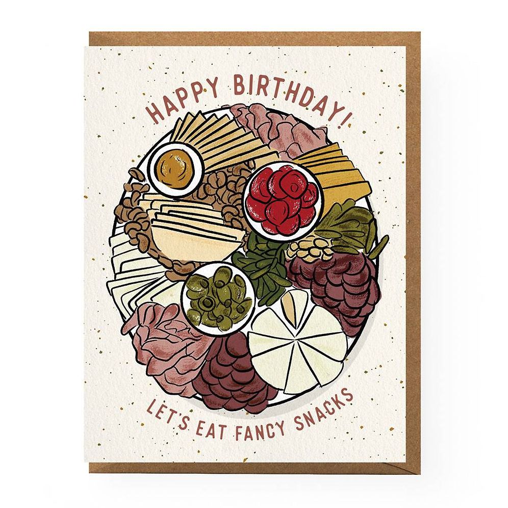 Charcuterie Board Birthday Card