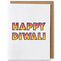 Contemporary Happy Diwali Card