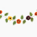 Fall Blooms Paper Garland