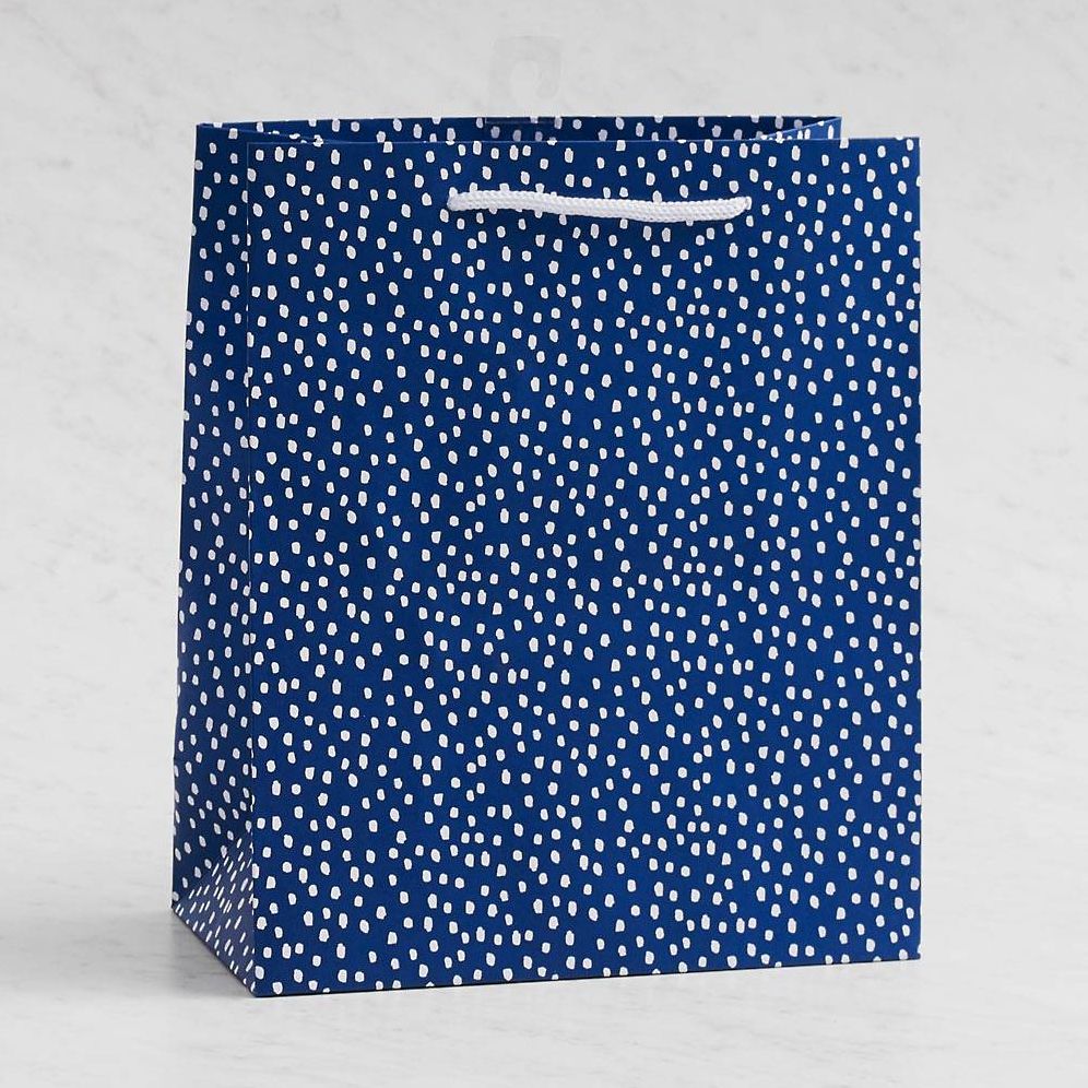 Navy Flurry Medium Bag