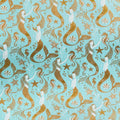 Gold Glitter Mermaids Handmade Paper