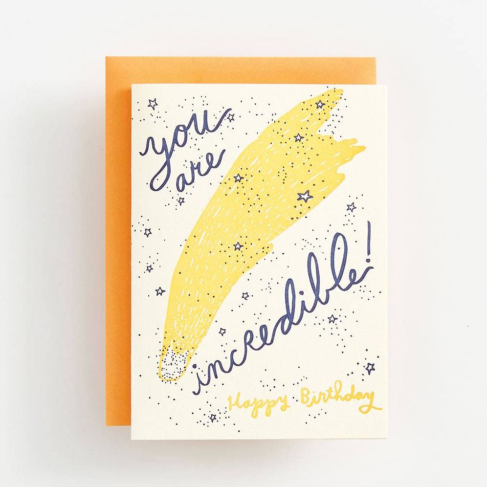 You Are Incredible! Birthday Card