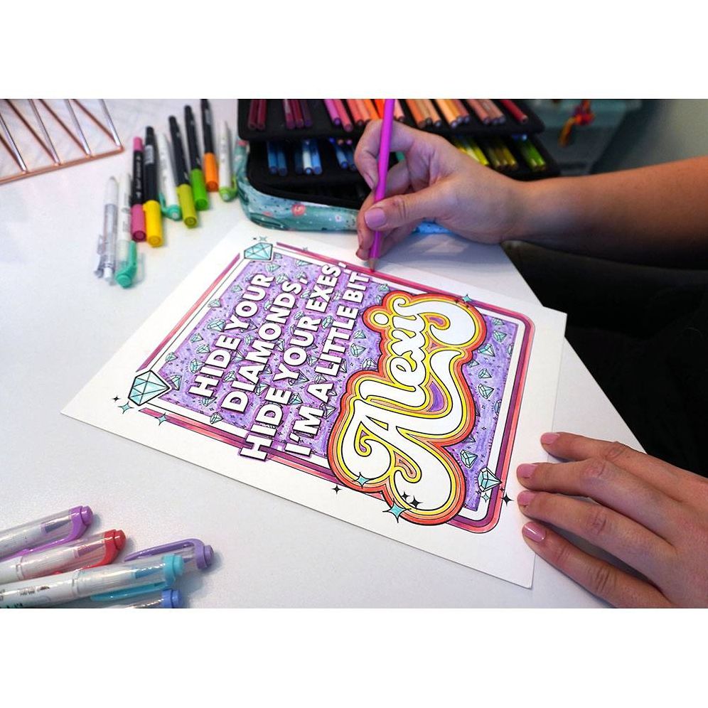 A Very Schitty Coloring Book