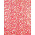 Pink, Red & White Circles on Handmade Paper