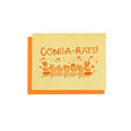 Conga-Rats Congratulations Card
