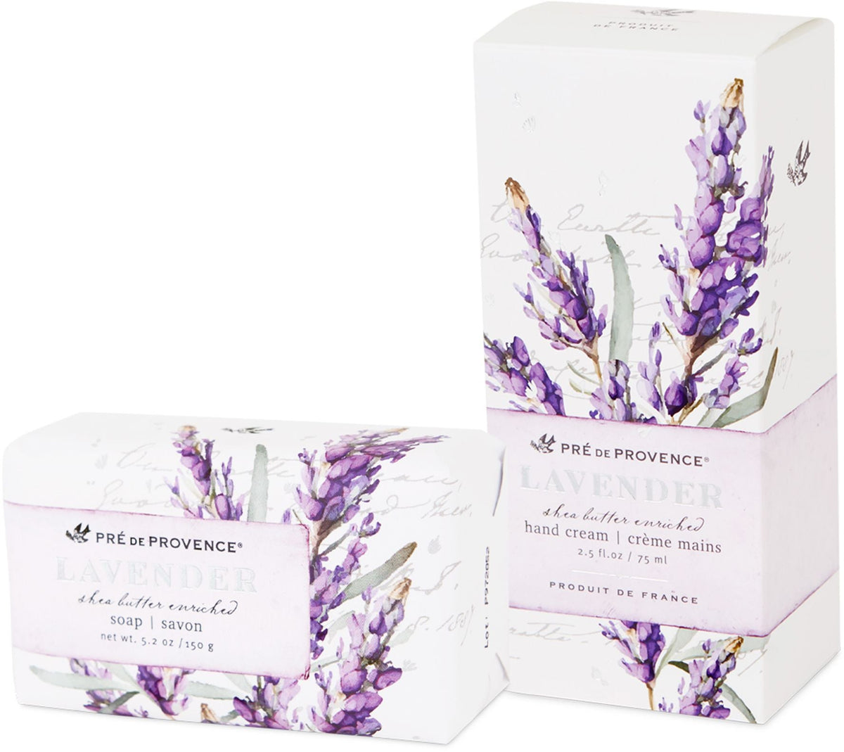 Lavender Hand Cream & Soap Set