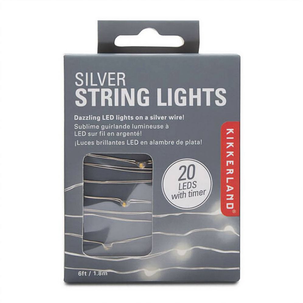 Silver Twinkle Lights