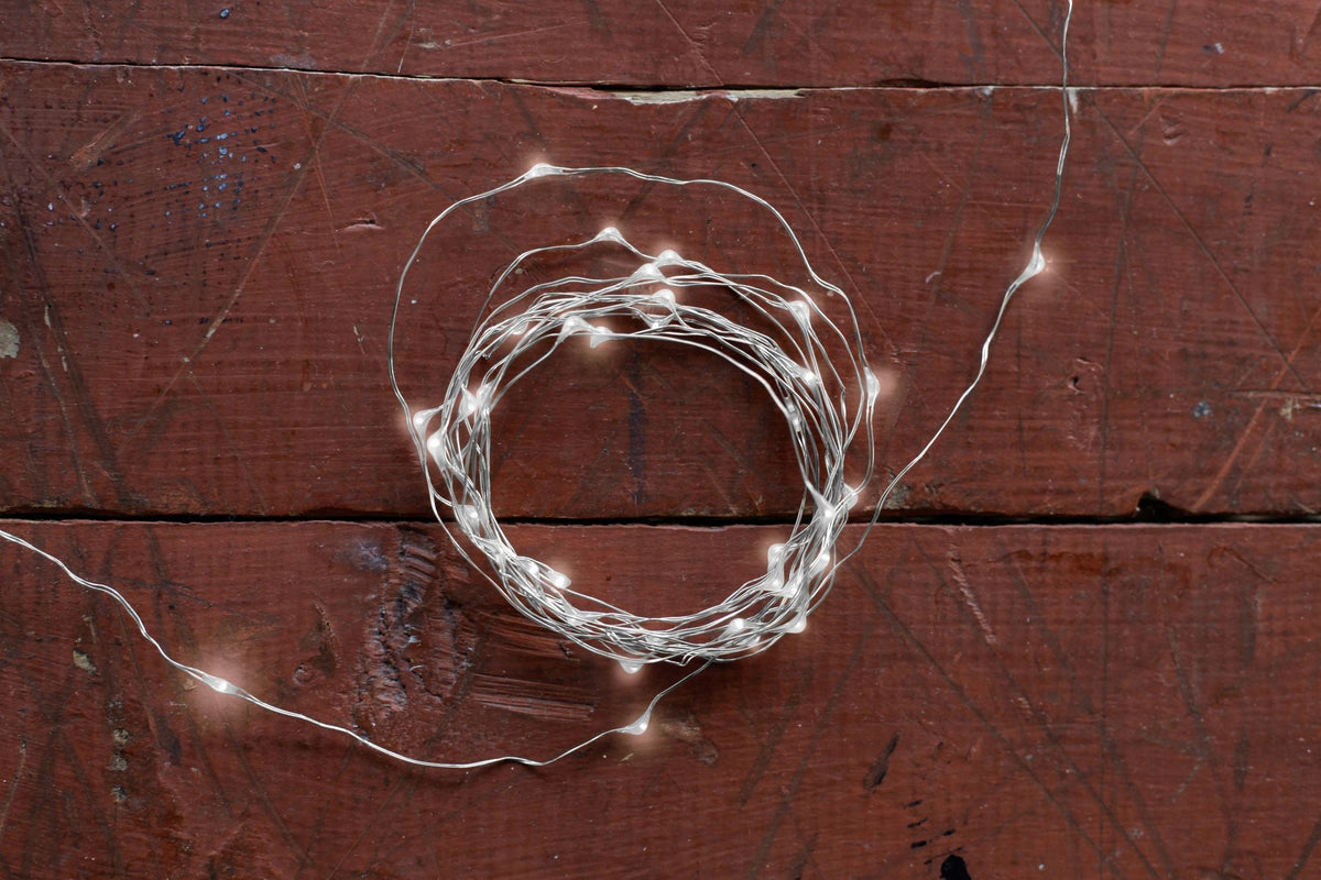 Silver Twinkle Lights