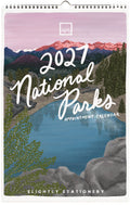 2027 Slightly Stationery National Parks Wall Calendar