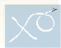 XO Skywriter Love Greeting Card