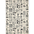 Newsclip Ads Handmade Paper