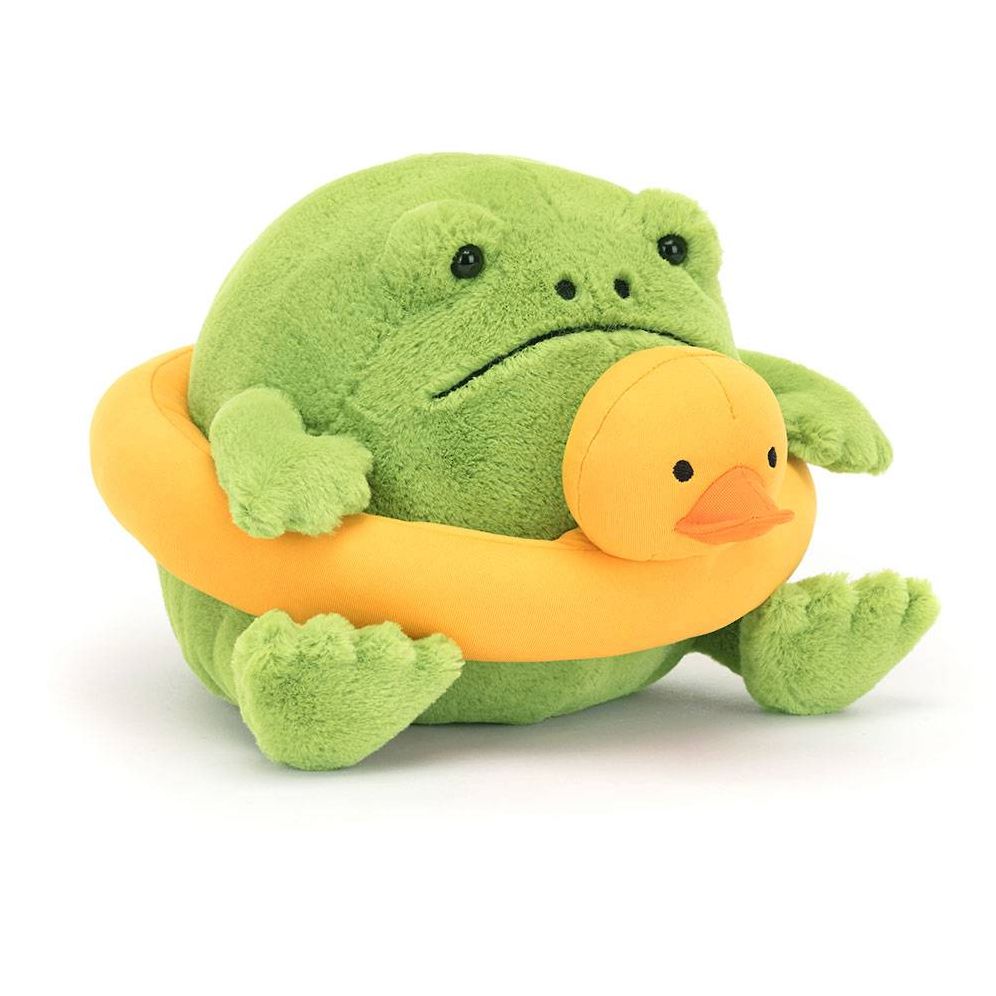 Ricky Rain Frog Rubber Ring Plush - In Store Exclusive