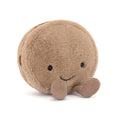Amuseables Mona Macaron (Chocolate)