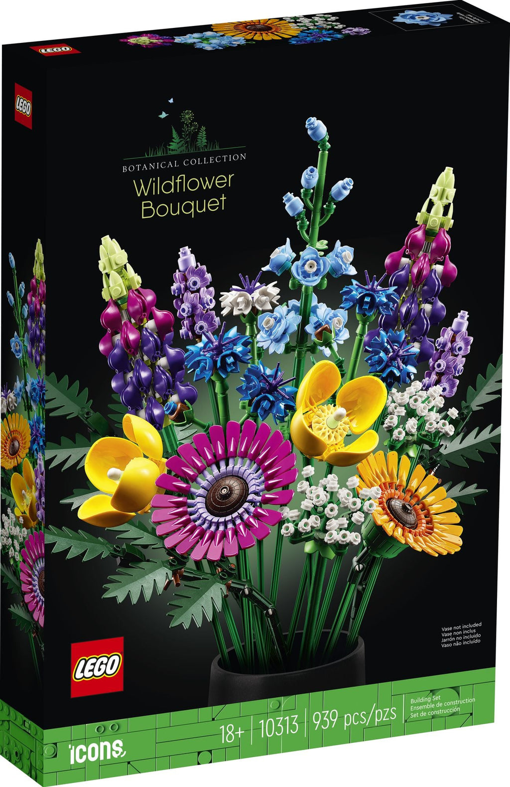 LEGO Icons Wildflower Bouquet 10313