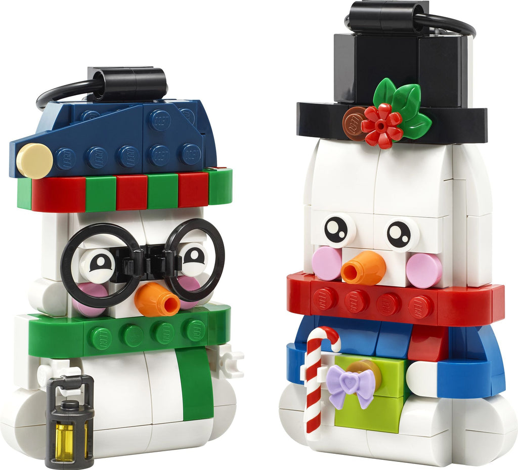 LEGO Snowman Ornaments 40812