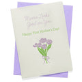 First Mother's Day Letterpress Card