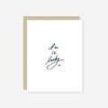 I'm So Lucky Love Card
