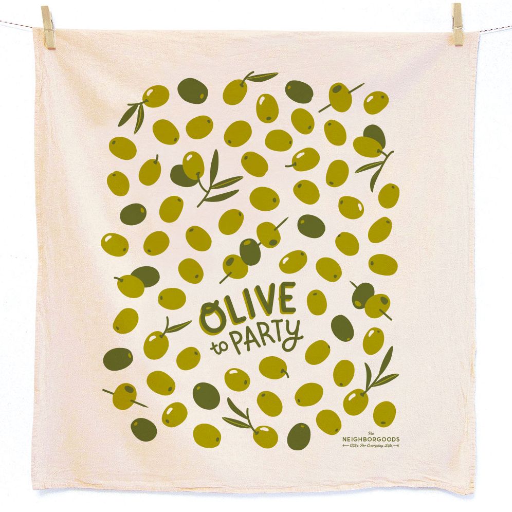 Olives and Lemons Tea Towel Set