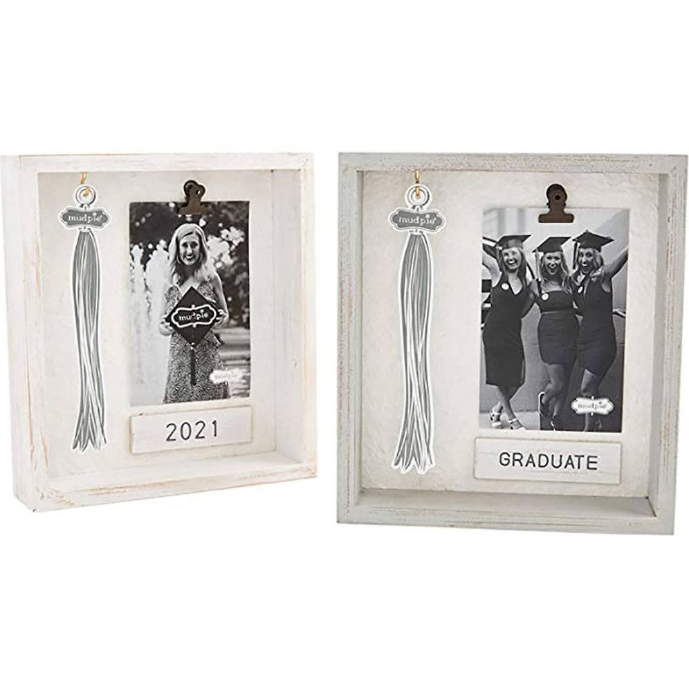 Graduation White Shadow Box