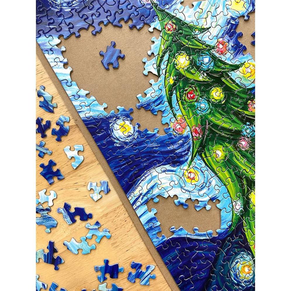 Silent Night, Starry Night 1000 piece Puzzle