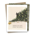 Calm Admist Chaos Christmas Card