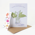 Mother's Day Bouquet Sticker Scene Card