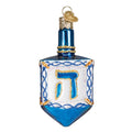 Dreidel Glass Ornament