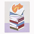 Cat Book 8x10 Art Print
