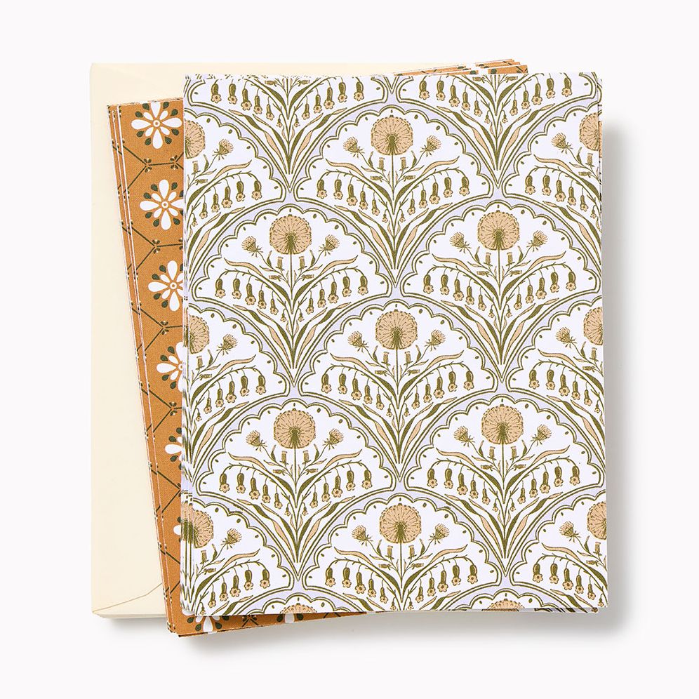 Dandelion Grid A2 Stationery Set