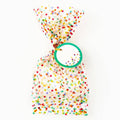 Multicolor Dots Cellophane bags