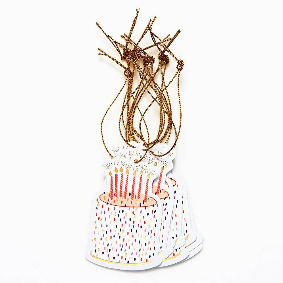 Die Cut Cake Hang Tags