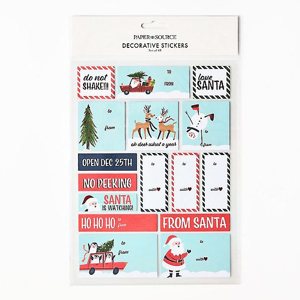 Love from Santa Gift Labels 48 pc