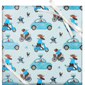 Hanukkah Cruising Critters Continuous Roll Wrap 8'