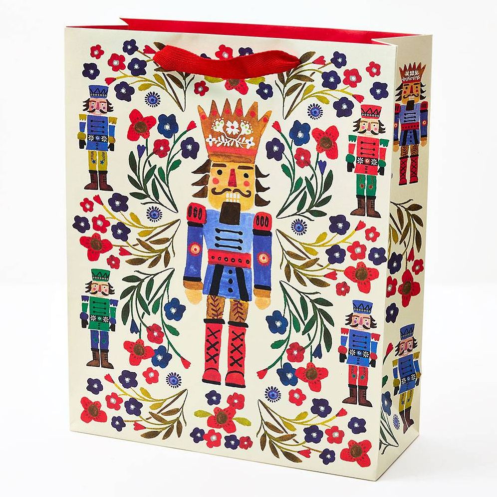 Christmas Nutcracker Large Gift Bag