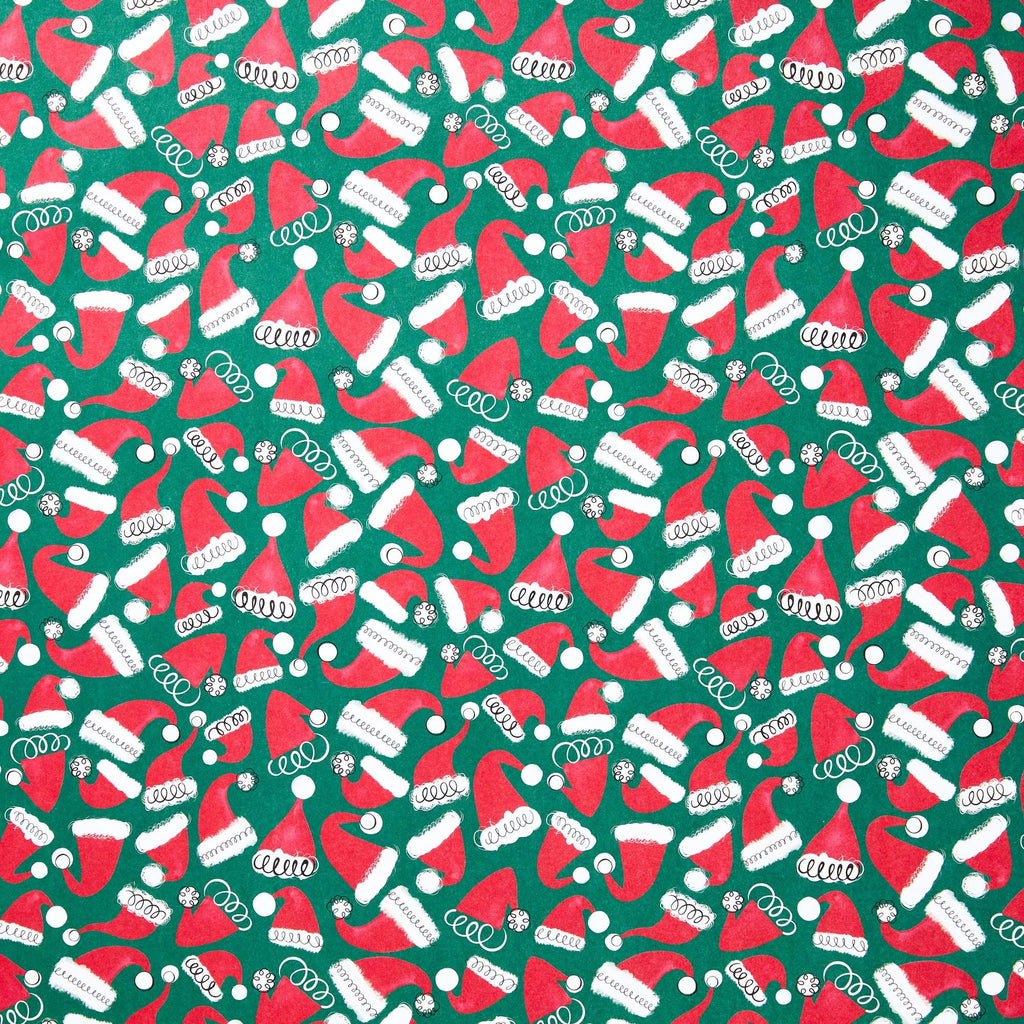 Santa Hat Flat Wrap