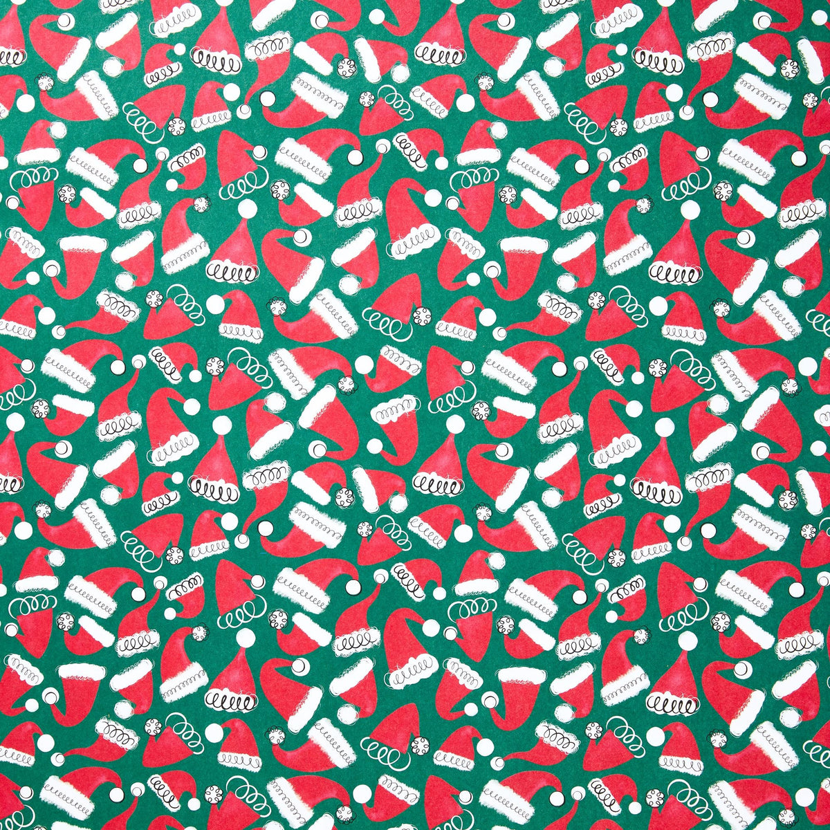 Santa Hat Flat Wrap