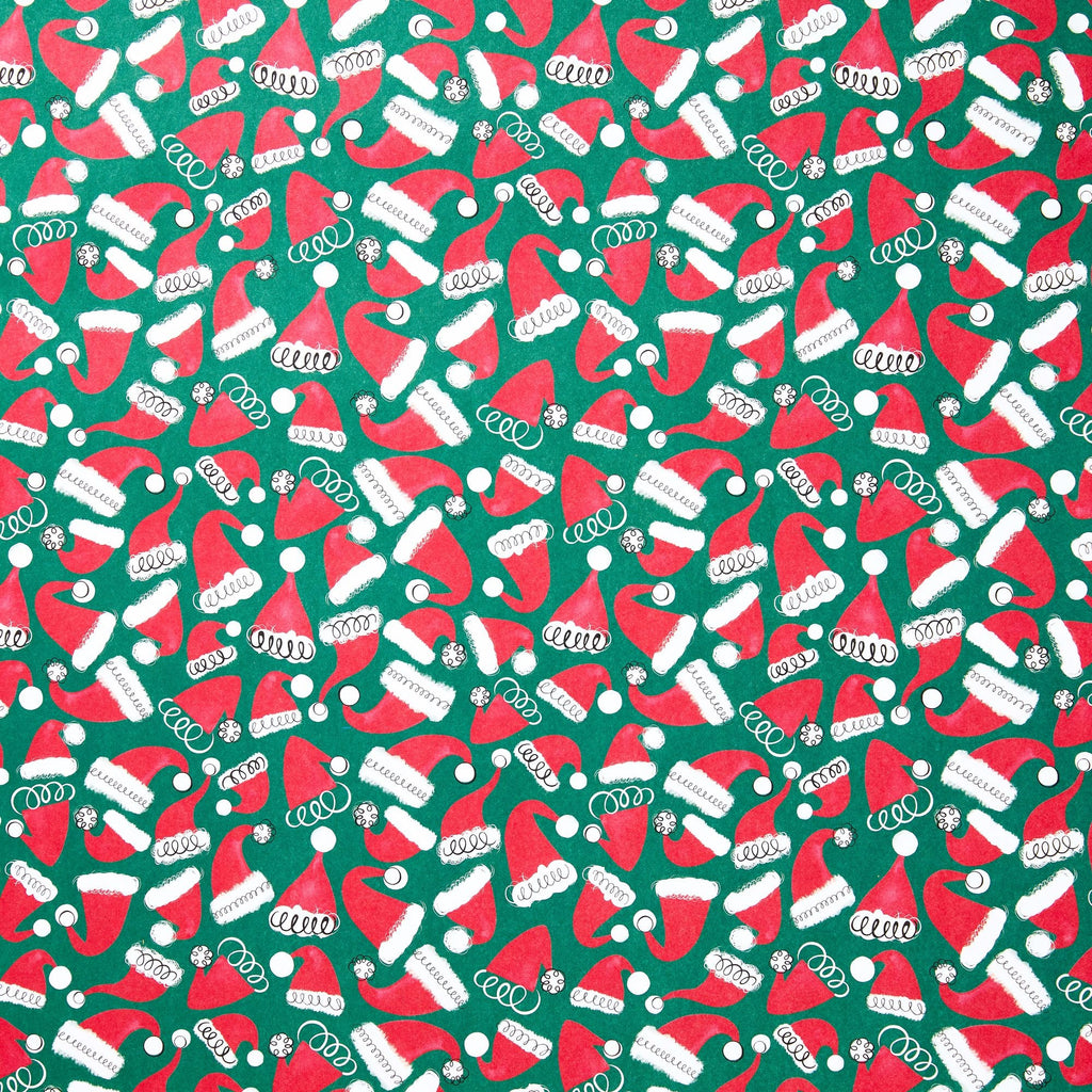 Santa Hat Flat Wrap