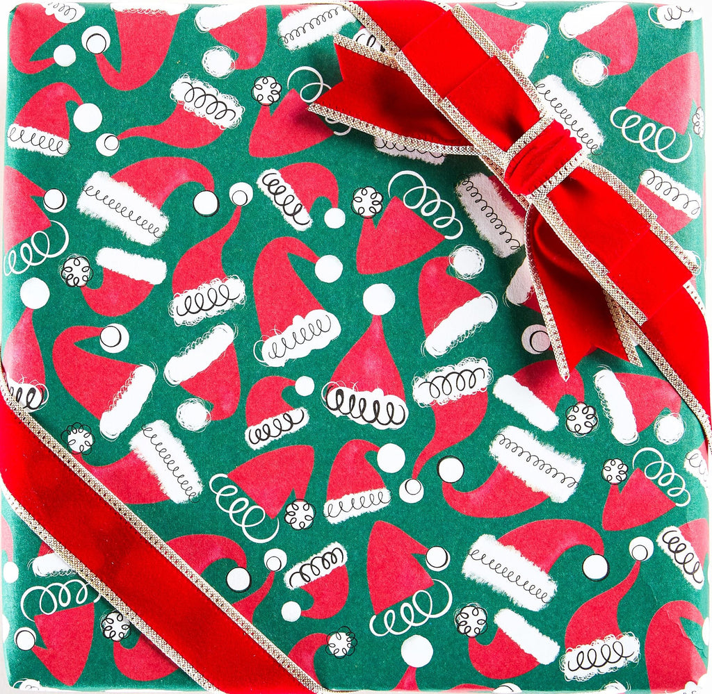 Santa Hat Flat Wrap