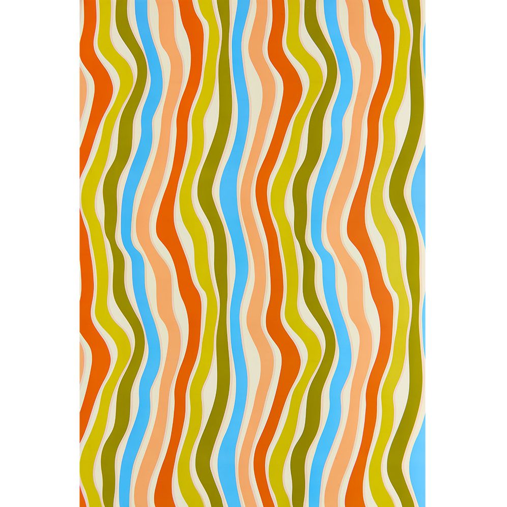 Wavy Stripes Continuous Roll Wrap