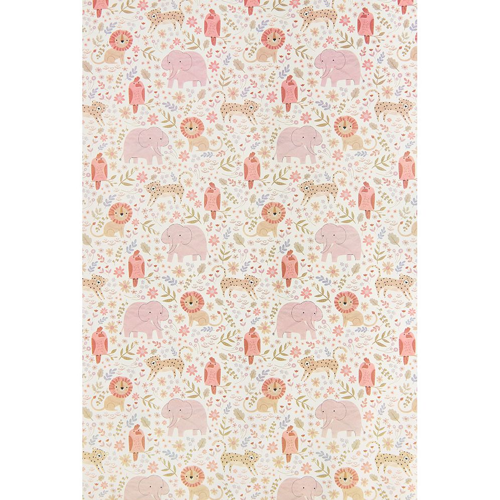 Soft Jungle Baby Continuous Roll Wrap