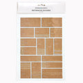Simple Patterns on Kraft Gift Labels