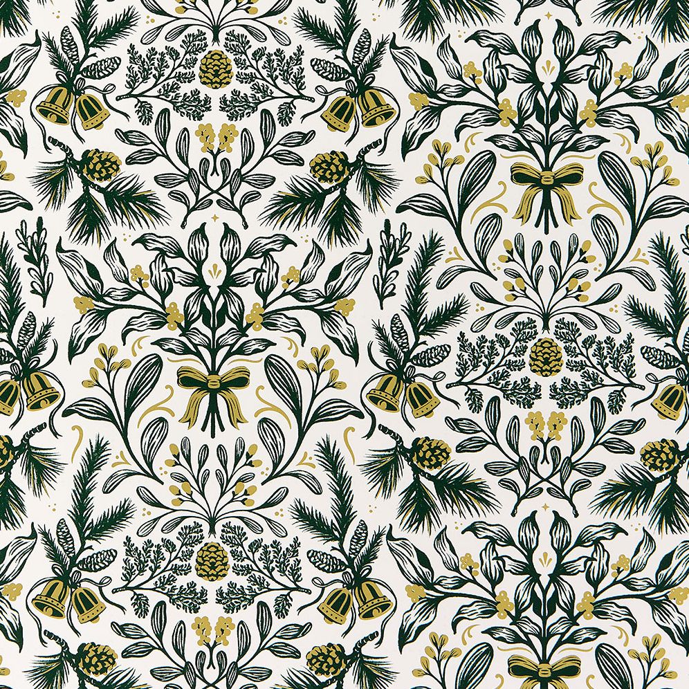 Botanical Bells Continuous Roll Wrap