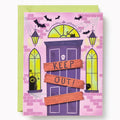 Monster House Halloween Card