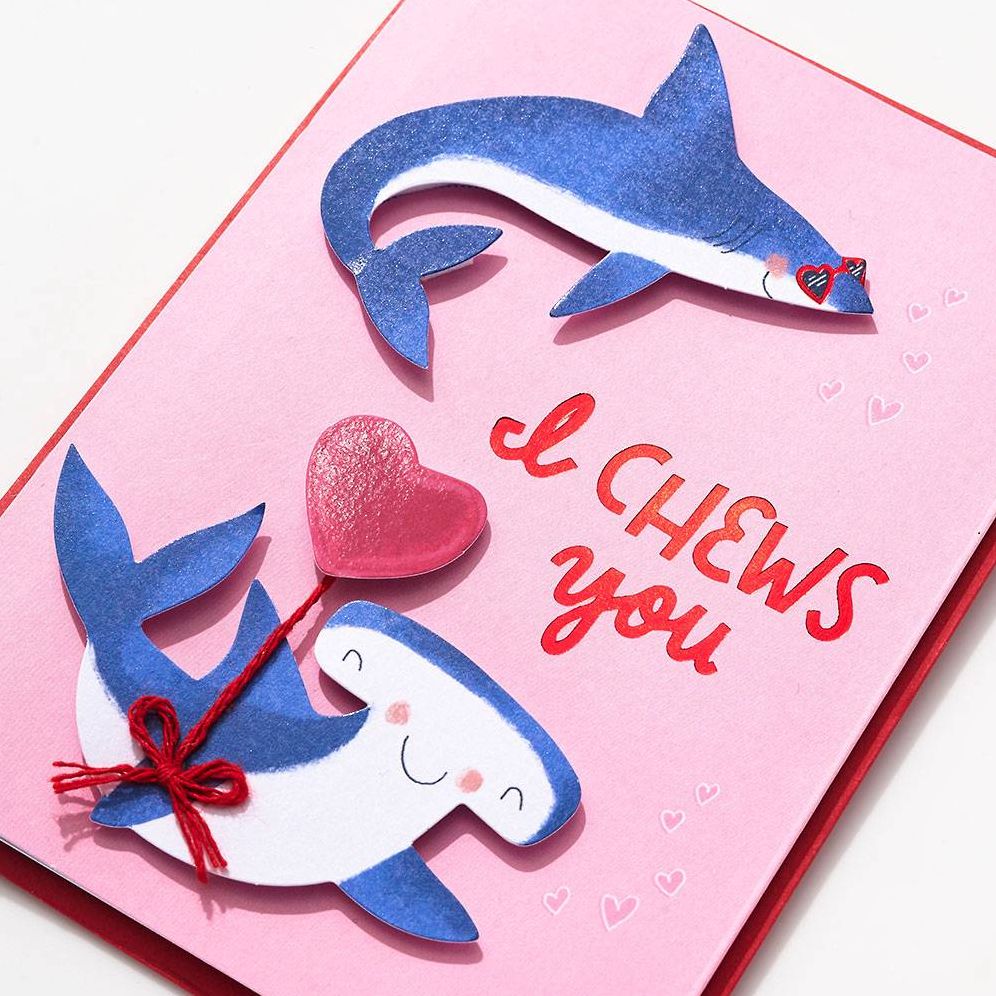 I Chews You Valentine Card