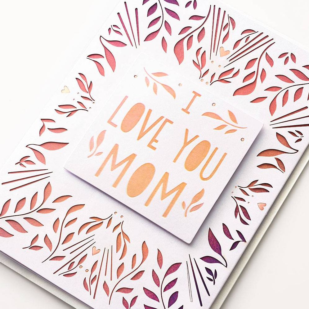 I Love You Mom Mother's Day Card