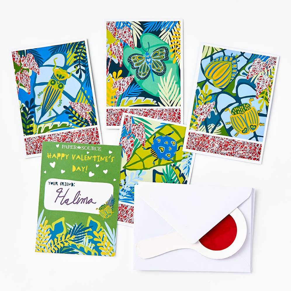 Bug Search Classroom Valentine Card Set