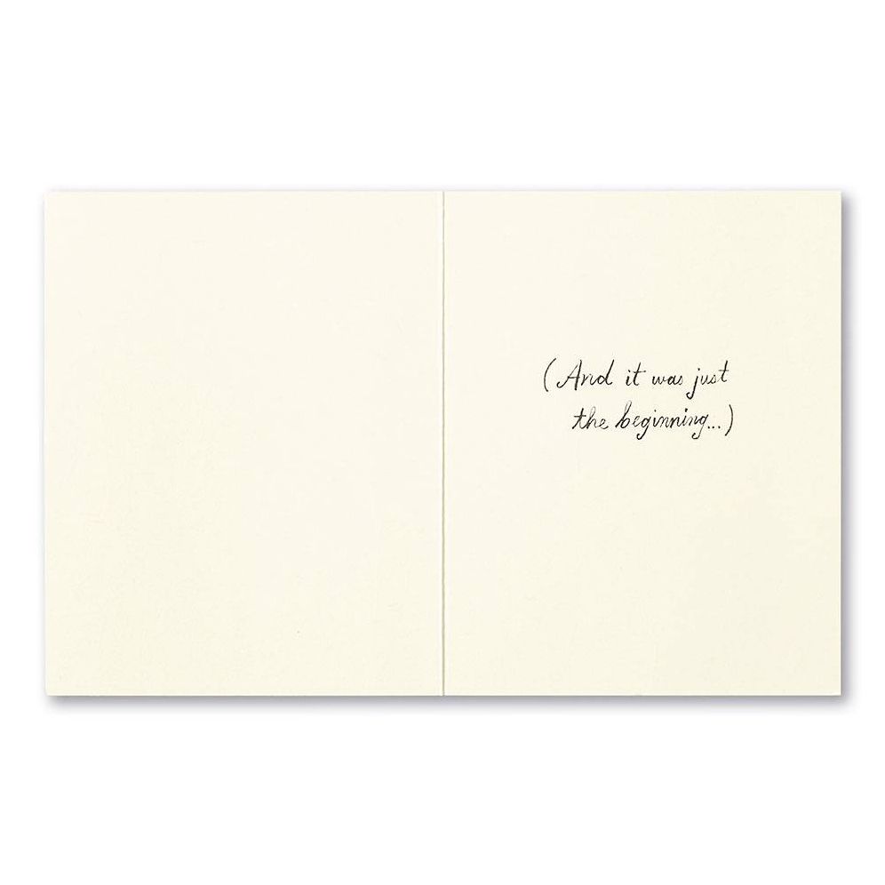 Happily Ever After Wedding Card